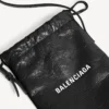 Men’s shopper phone holder in black Men’s shopper phone holder in black