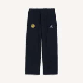 Men’s soccer baggy sweatpants in black