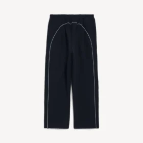 Men’s soccer baggy sweatpants in black