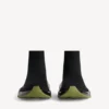 Men’s speed 2.0 full clear sole recycled knit sneaker in black/khaki Men’s speed 2.0 full clear sole recycled knit sneaker in black/khaki