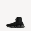 Men’s speed 2.0 lace-up recycled knit sneaker in black Men’s speed 2.0 lace-up recycled knit sneaker in black