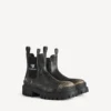 Men’s strike chelsea boot in black/beige
