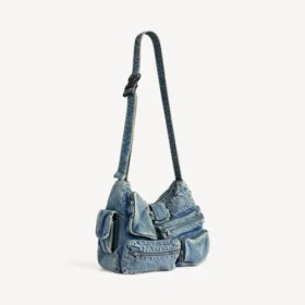 Men’s superbusy messenger bag in vintage blue