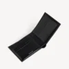 Men’s superbusy square folded wallet in black Men’s superbusy square folded wallet in black