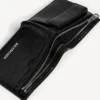 Men’s superbusy square folded wallet in black Men’s superbusy square folded wallet in black