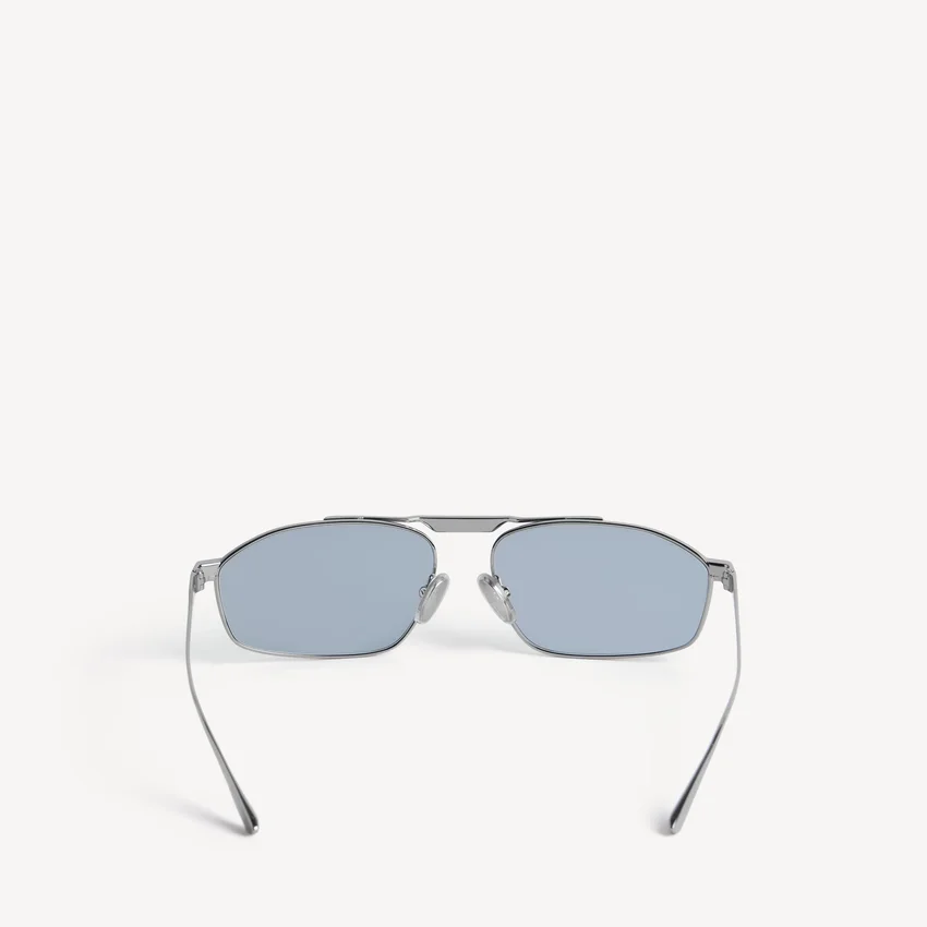 Men’s tag 3.0 d-frame sunglasses in silver Men’s tag 3.0 d-frame sunglasses in silver