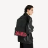 Men’s tape type backpack in black/red Men’s tape type backpack in black/red