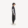 Men’s techwear long sleeve t-shirt in navy/white