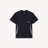 Men’s techwear short sleeve t-shirt in navy/white