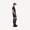 Men’s techwear short sleeve t-shirt in navy/white