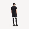 Men’s techwear short sleeve t-shirt in navy/white