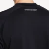 Men’s techwear short sleeve t-shirt in navy/white
