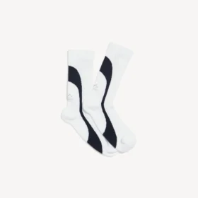 Men’s techwear technical socks in white/navy