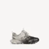 Men’s track gradient sneaker in black/beige