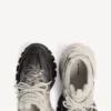Men’s track gradient sneaker in black/beige
