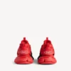 Men’s track gradient sneaker in red/black