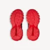 Men’s track gradient sneaker in red/black