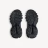 Men’s track signature sneaker in black/white