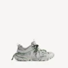 Men’s track trail laces sneaker in grey/yellow/white/navy