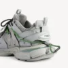 Men’s track trail laces sneaker in grey/yellow/white/navy