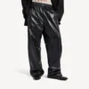 Men’s tracksuit pants in black/burgundy Men’s tracksuit pants in black/burgundy