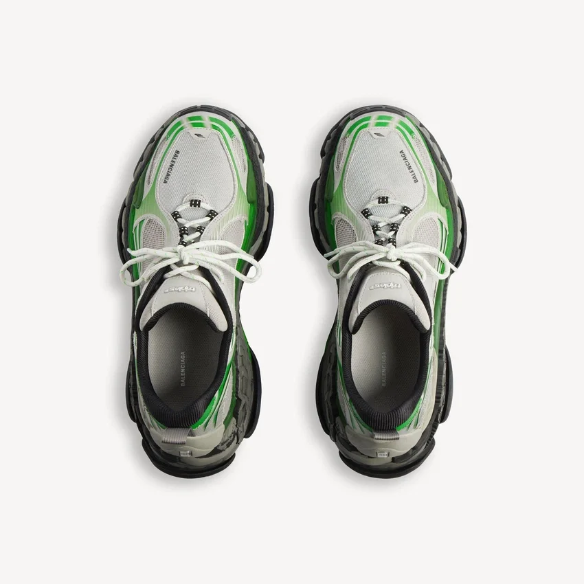 Men’s triple s.2 sneaker in grey/green Men’s triple s.2 sneaker in grey/green