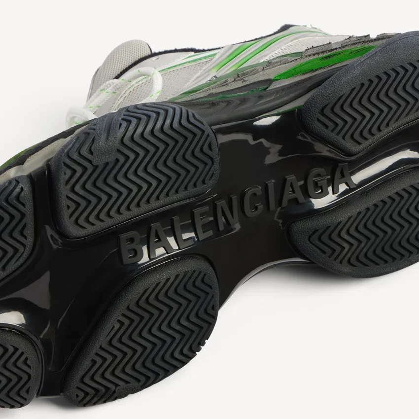 Men’s triple s.2 sneaker in grey/green Men’s triple s.2 sneaker in grey/green