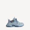 Men’s triple s canvas sneaker in blue