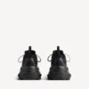 Women’s triple s tape type sneaker in black/yellow