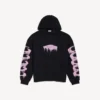 Men’s wet brush medium fit hoodie in black