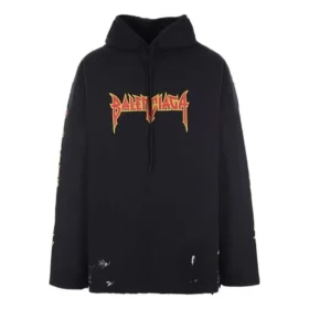 Metallica Hoodie Oversized Fit “Black Orange” 698083TMV891055