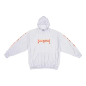 Metallica Hoodie Oversized Fit “Dirty White Orange” 697879TMV890901