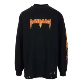 Metallica Long Sleeve T-shirt “Black Orange” 693949TMV881055