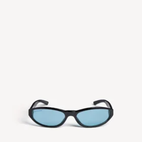 Neo round sunglasses in black