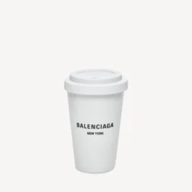 New york coffee cup in white