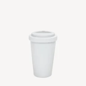 New york coffee cup in white