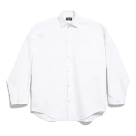 Outerwear Shirt Large Fit “White” 794462TQM309140