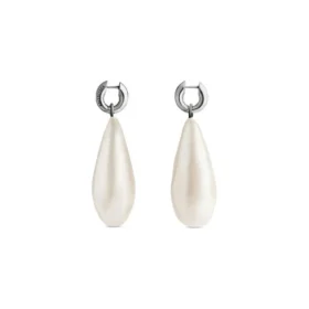 Palazzo Pearl Earrings “Antique Silver” 786840TP01Z1290