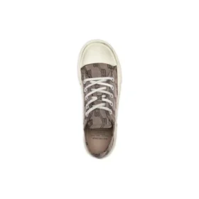 Paris Low Top Sneakers “Tan Allover Logo Cotton and White Rubber” 688754W3RQ22298 Paris Low Top Sneakers “Tan Allover Logo Cotton and White Rubber” 688754W3RQ22298