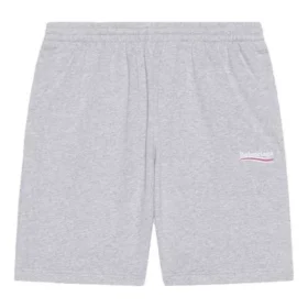 Political Campaign Sweat Shorts “Grey” 676137TKVI91379