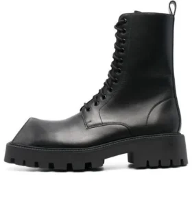 Rhino 25mm Lace Up Boots “Black Smooth Calfskin” 712638WBB501000 Rhino 25mm Lace Up Boots “Black Smooth Calfskin” 712638WBB501000