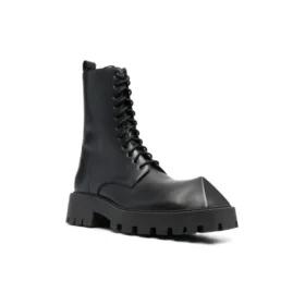 Rhino 25mm Lace Up Boots “Black Smooth Calfskin” 712638WBB501000 Rhino 25mm Lace Up Boots “Black Smooth Calfskin” 712638WBB501000