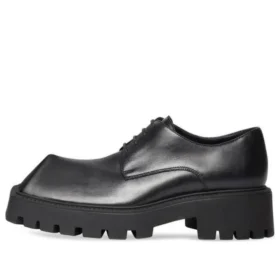 Rhino Derby Shoes “Black Smooth Calfskin” 712391WBB501000