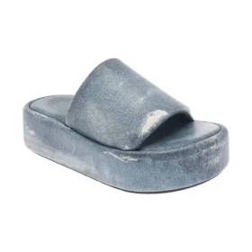 Rise Sandals “Denim Print Leather” 656960WBMA14000 Rise Sandals “Denim Print Leather” 656960WBMA14000