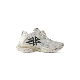 Runner Graffiti Sneaker “White Black” 772774W3RBQ9010