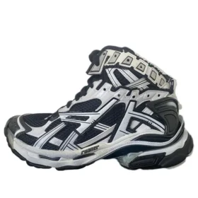 Runner High Top Sneakers “Bicolor Black and White” 695764W3RH29010