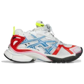 Runner Sneakers “White Blue Red Mesh and Nylon” 677403W3RB69645