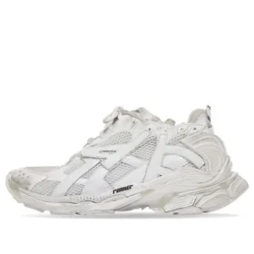Runner Sneakers “White Mesh and Nylon” 656065W3RA19000