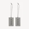 Scented tag in grey Scented tag in grey