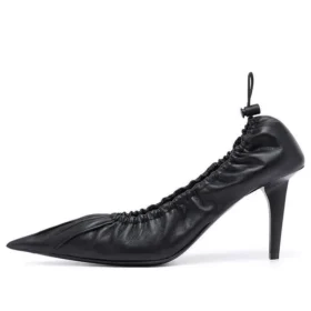 Scrunch Knife 80mm Pump Heels “Black” 636612WA2M01000